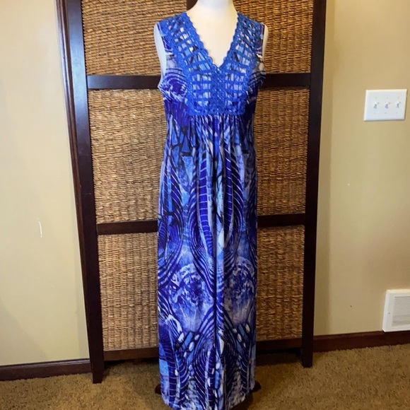 Apt 9 large floor length sleeveless dress - Picture 1 of 8